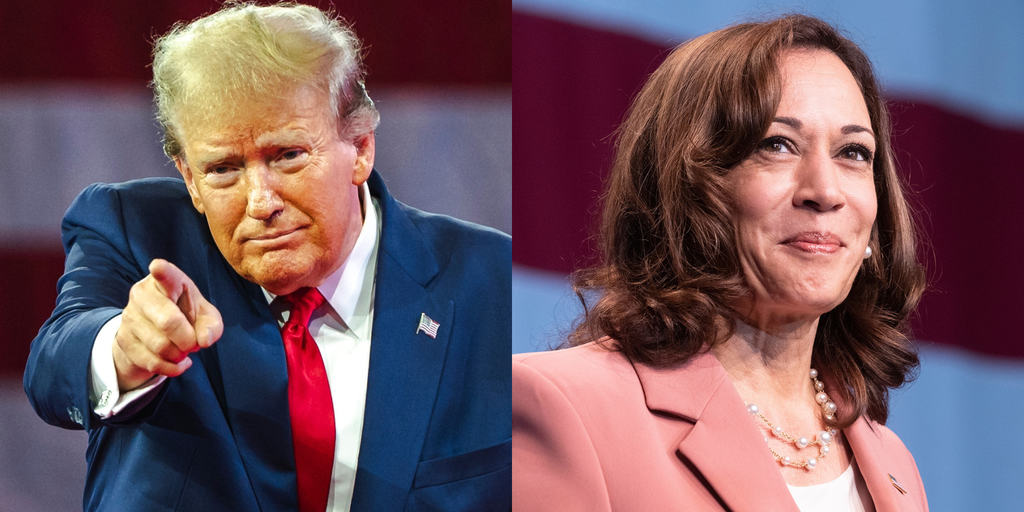 Donald Trump claims he "can also make a case for not" but that he "probably" will debate Kamala Harris.