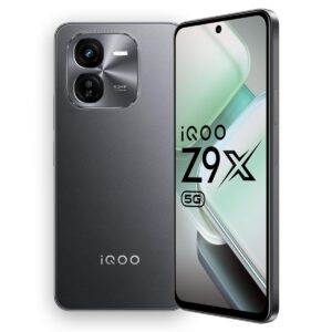  iQOO Z9x 5G (Storm Grey, 4GB RAM, 128GB Storage) |